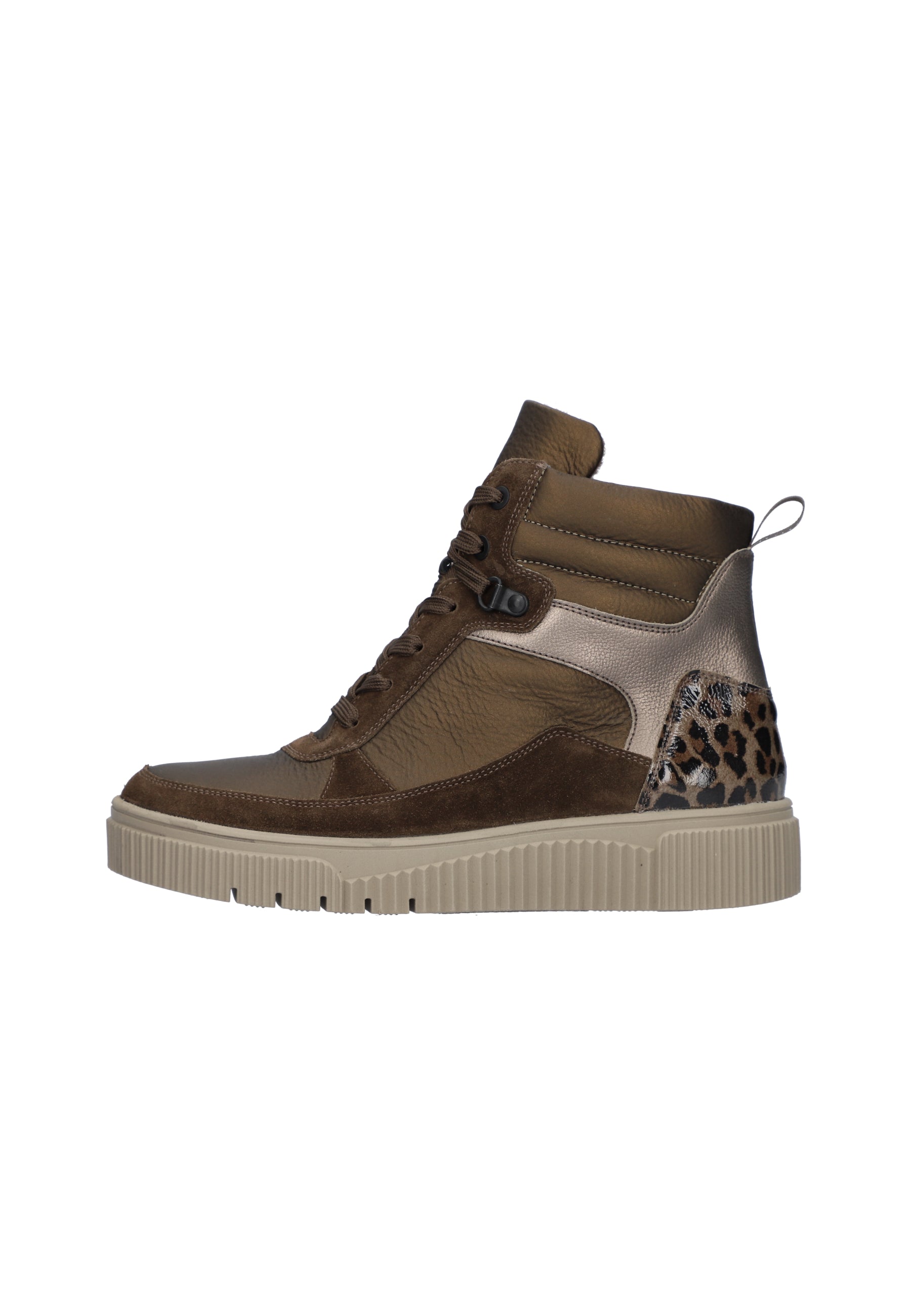 Damen Stiefeletten K-Sansa Braun Weite K 610801-400-277