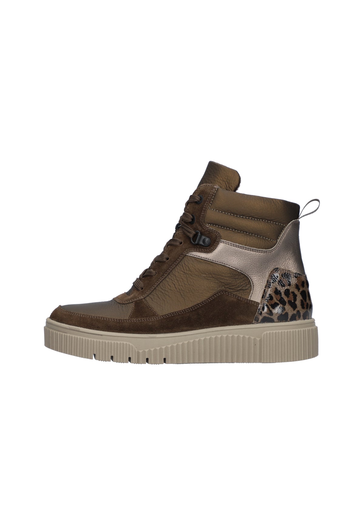 Damen Stiefeletten K-Sansa Braun Weite K 610801-400-277