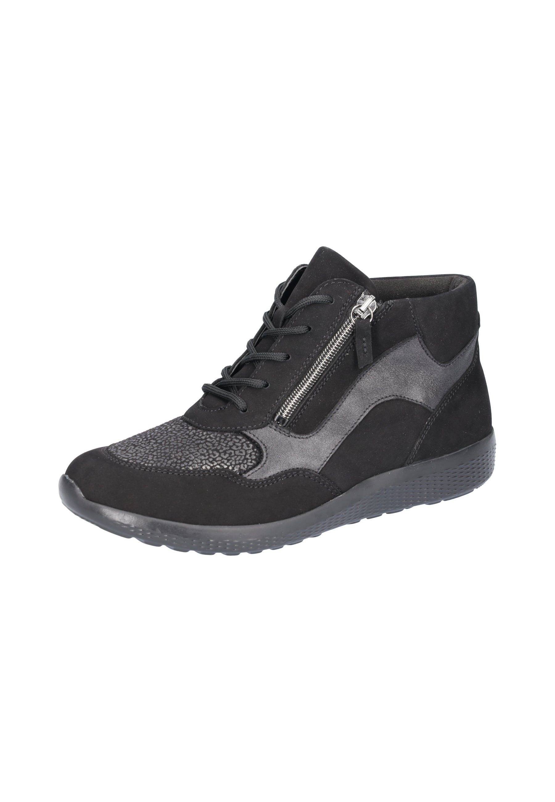 Damen Stiefeletten M-Ira Schwarz Weite M 815M80-304-001 - Ansicht 2