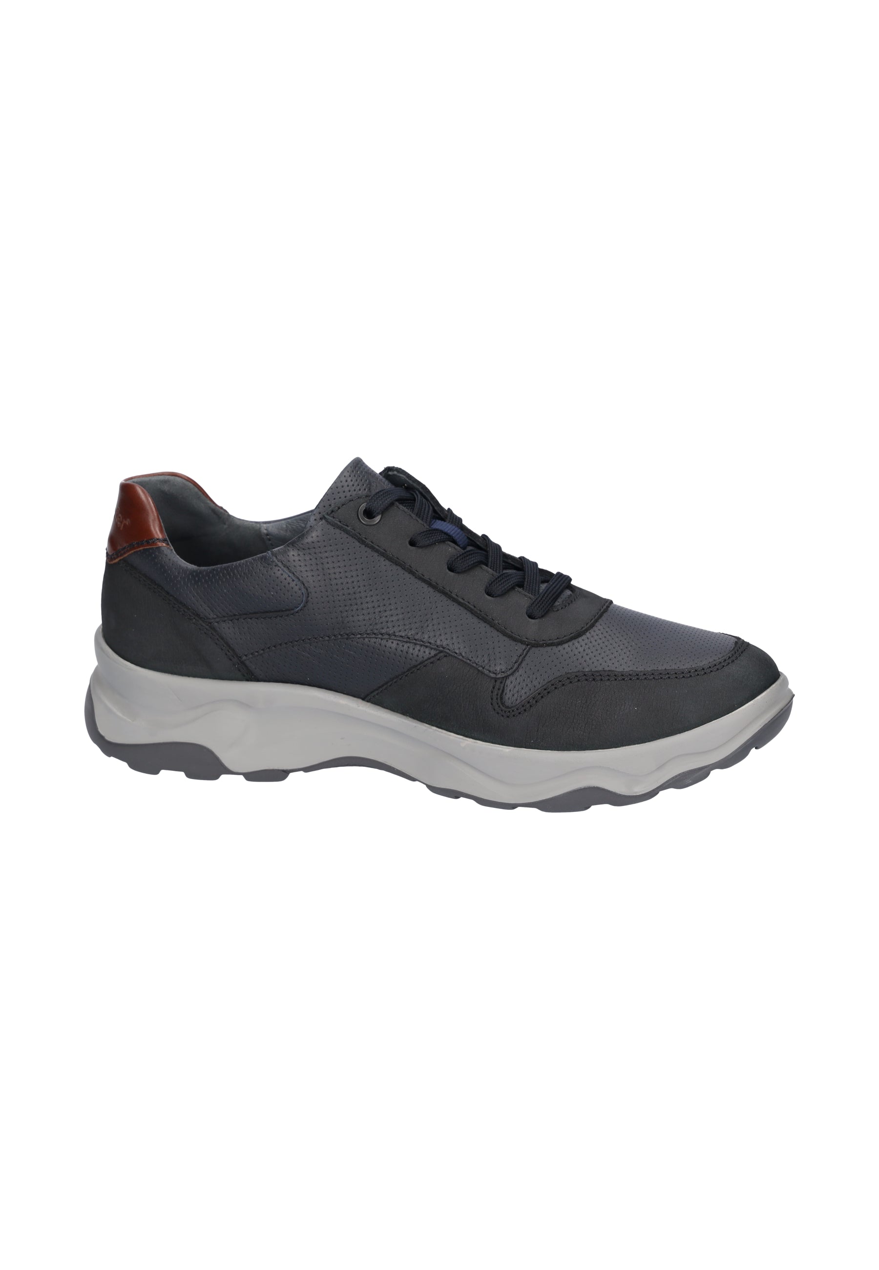 Herren Halbschuh H-Max Blau Weite H 718006-308-479 - Ansicht 4