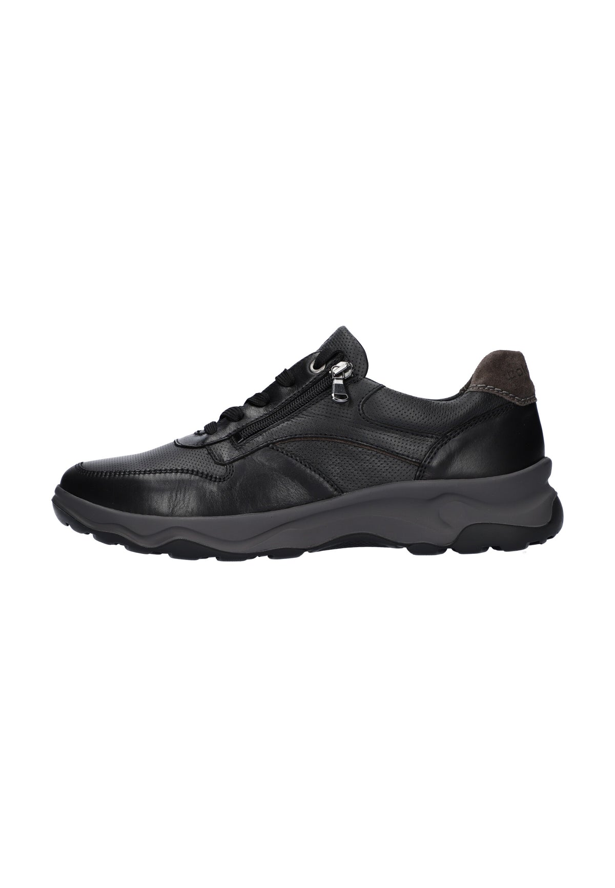 Herren Halbschuh H-Max Schwarz Weite H 718006-306-991