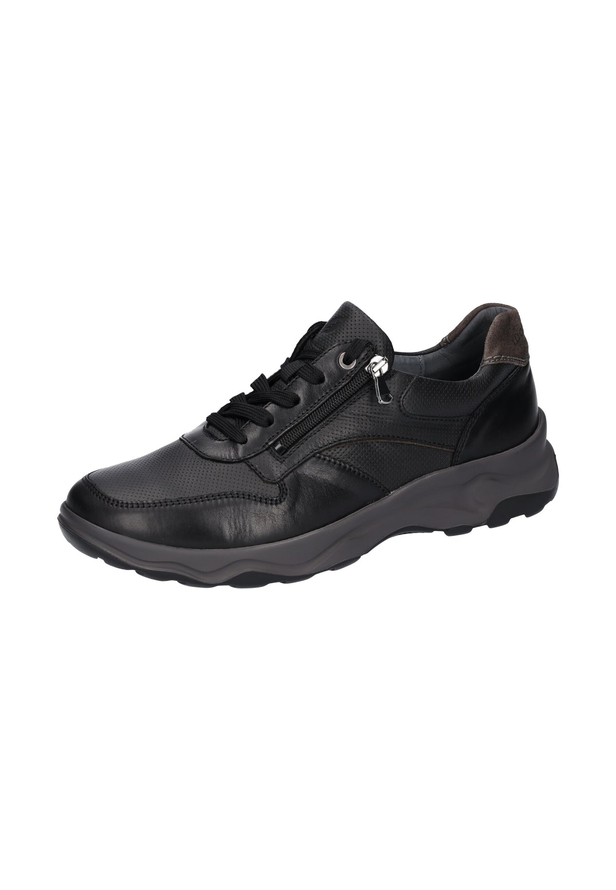 Herren Halbschuh H-Max Schwarz Weite H 718006-306-991 - Ansicht 2
