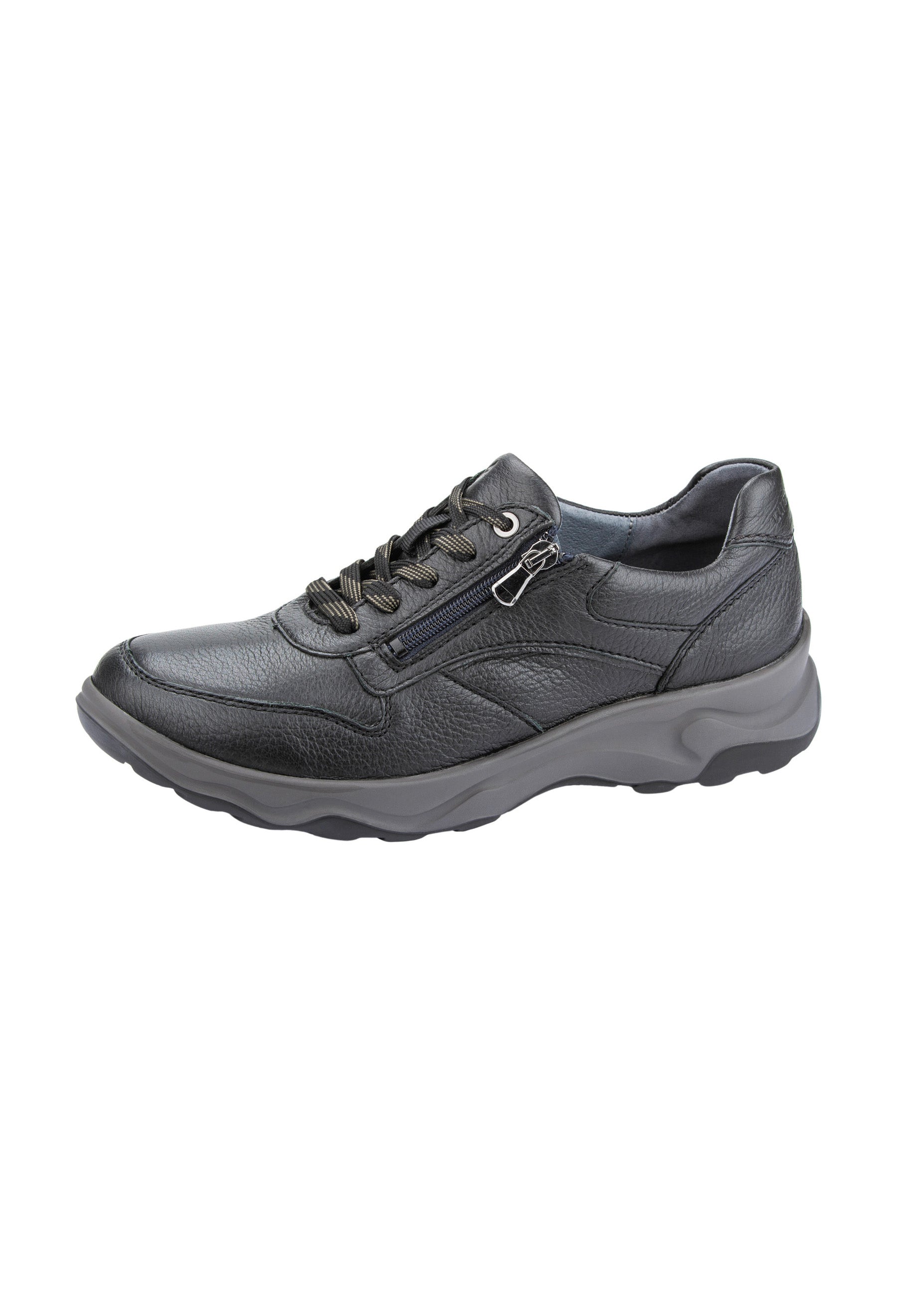 Herren Halbschuh H-Max Schwarz Weite H 718007-199-001 - Ansicht 2