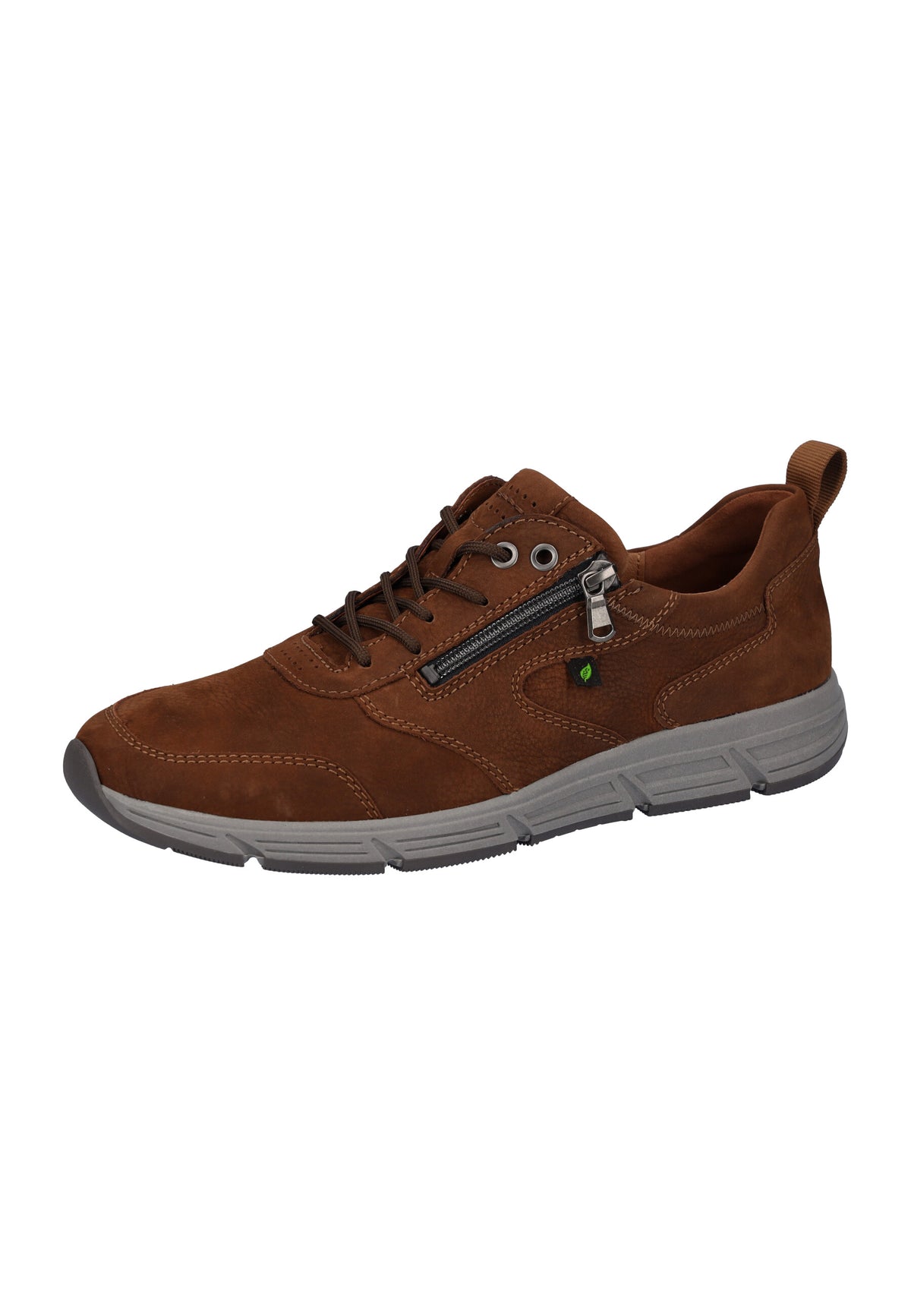 Herren Halbschuh Haslo Braun Weite H 323016-185-129 - Ansicht 2