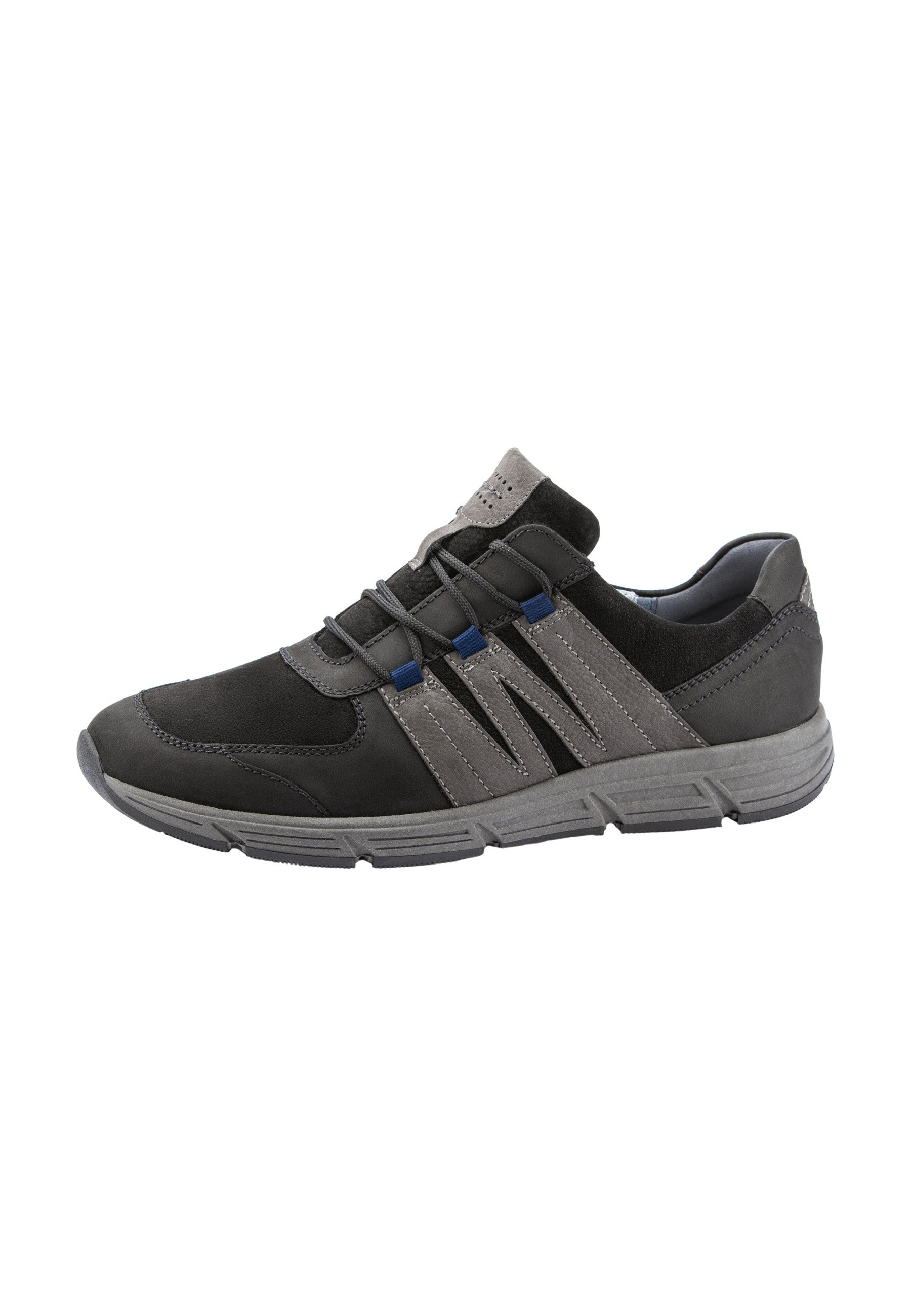 Herren Halbschuh Haslo Schwarz Weite H 323004-423-991 - Ansicht 2