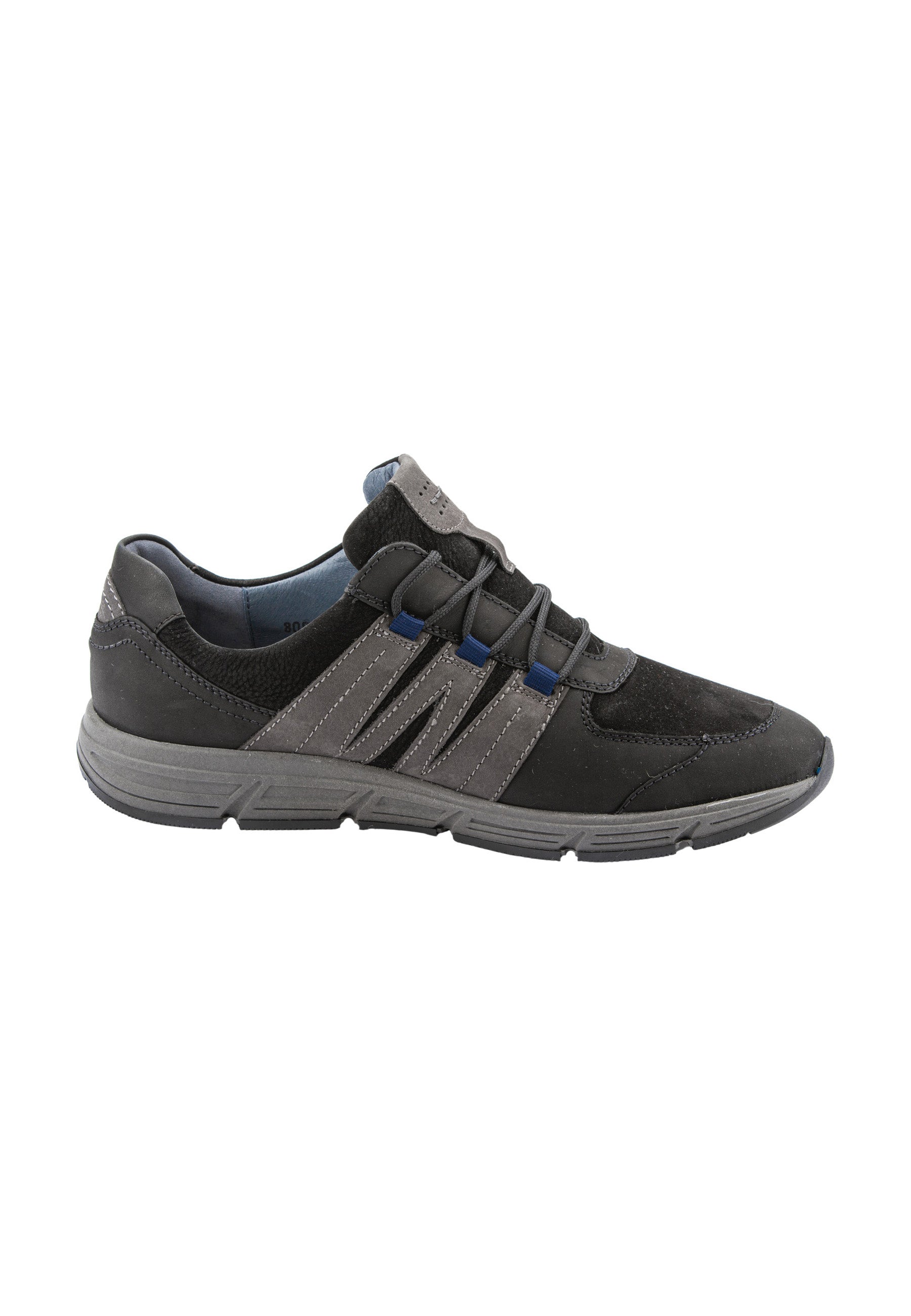 Herren Halbschuh Haslo Schwarz Weite H 323004-423-991 - Ansicht 4