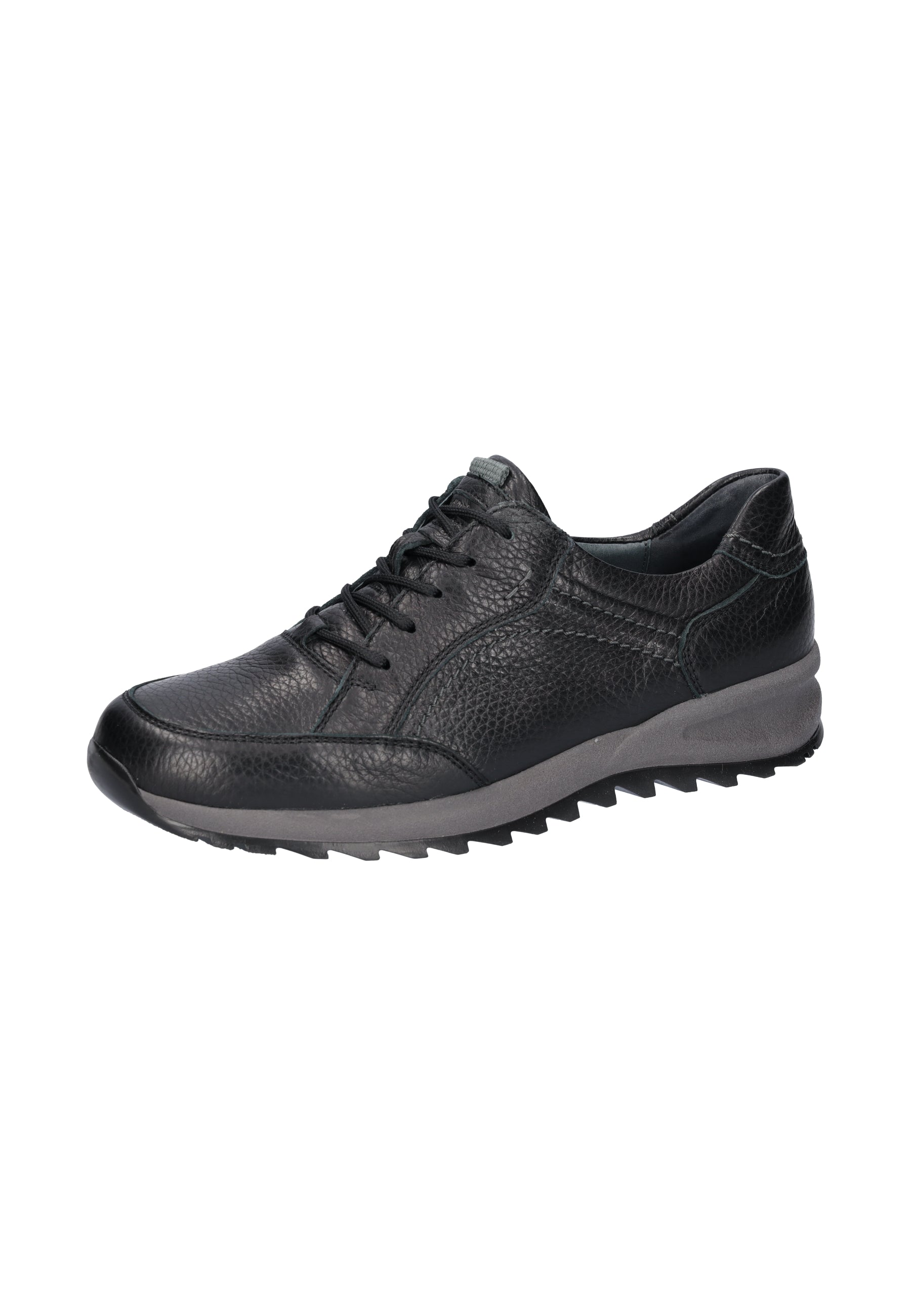 Herren Halbschuh Helle Schwarz Weite H 388005-199-001 - Ansicht 2