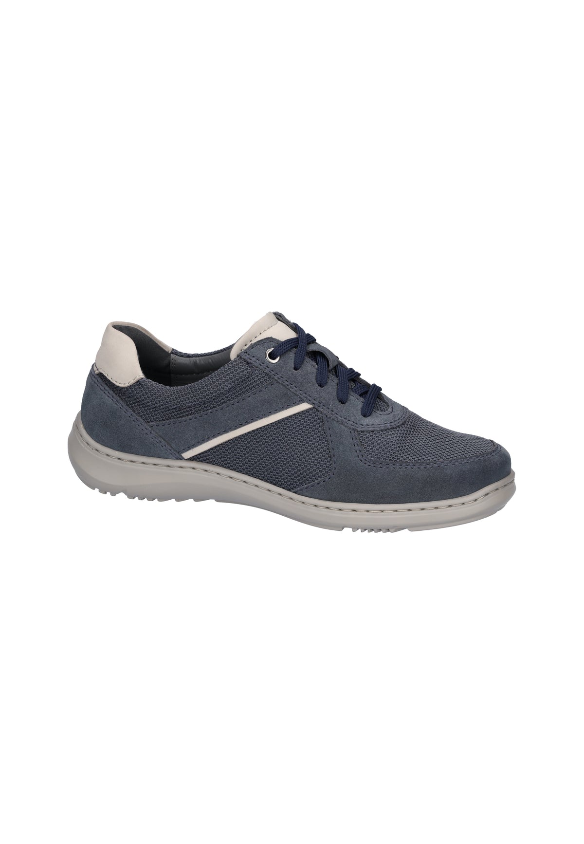 Herren Halbschuh Herwig Blau Weite H 478014-101-857 - Ansicht 5