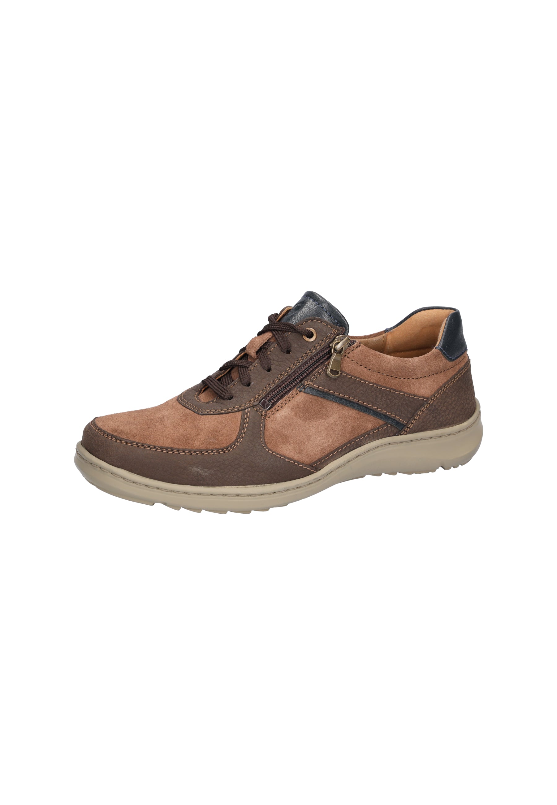 Herren Halbschuh Herwig Braun Weite H 478014-102-609 - Ansicht 2