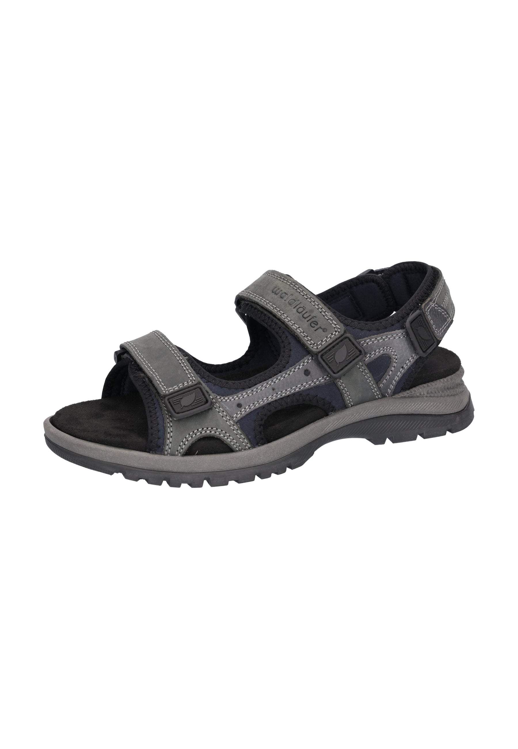 Herren Sandale H-Taro Blau Weite H 746001-101-021 - Ansicht 2