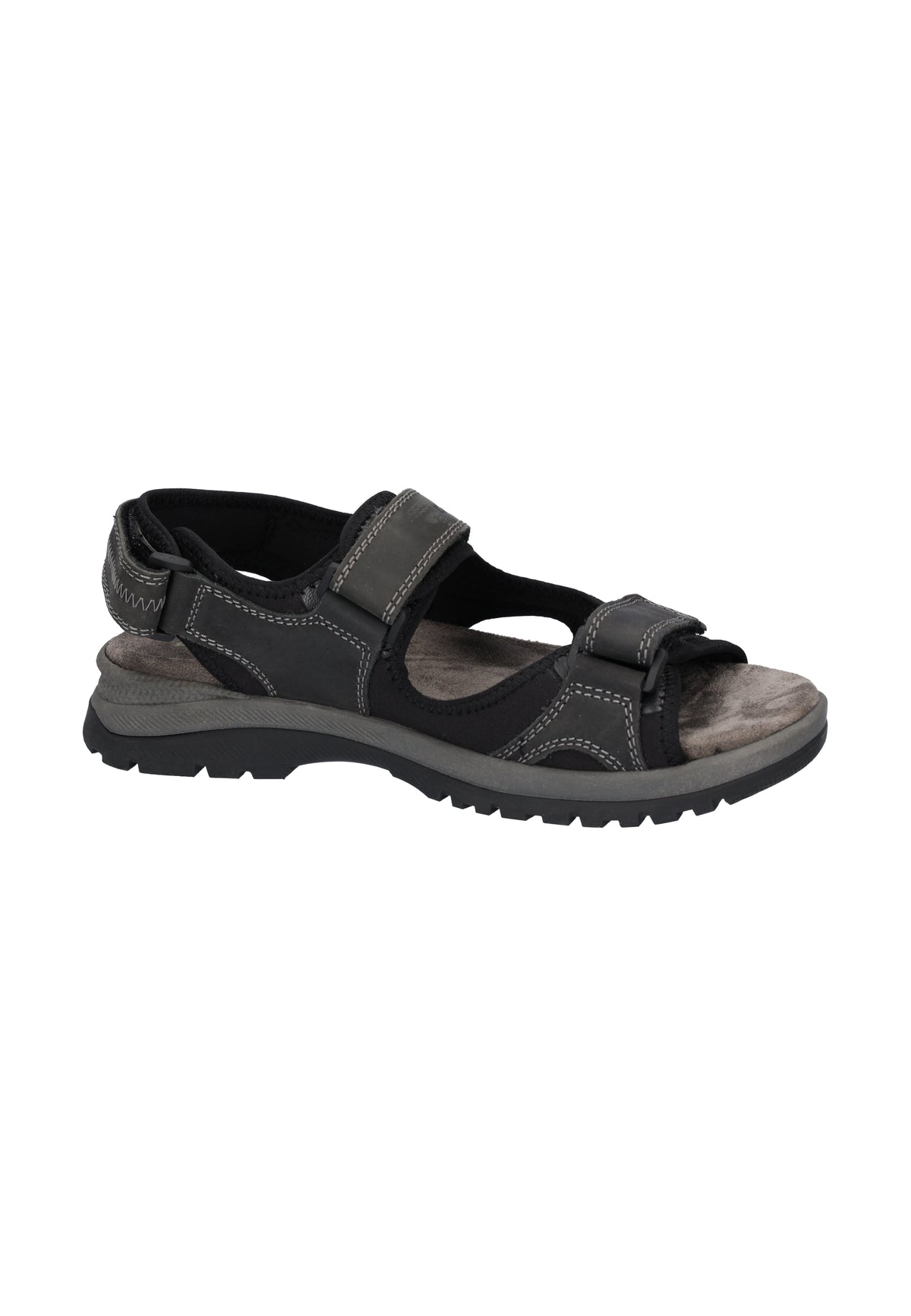 Herren Sandale H-Taro Grau Weite H 746001-300-771 - Ansicht 4