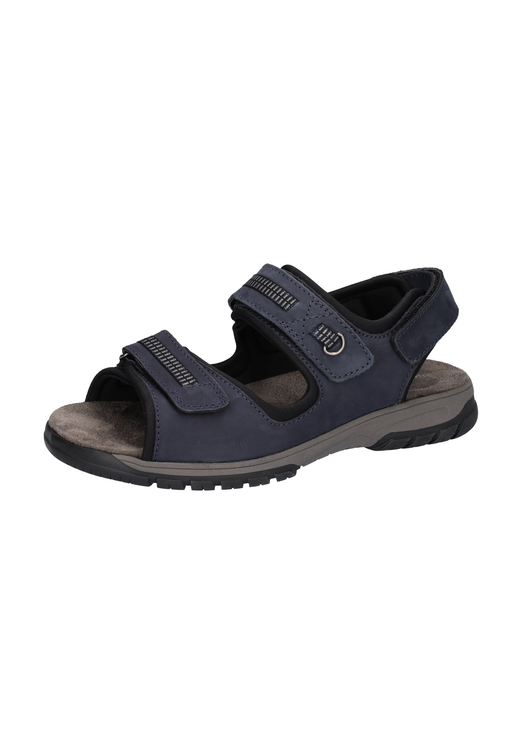 Herren Sandale Harald Blau Weite H 372002-100-217 - Ansicht 2