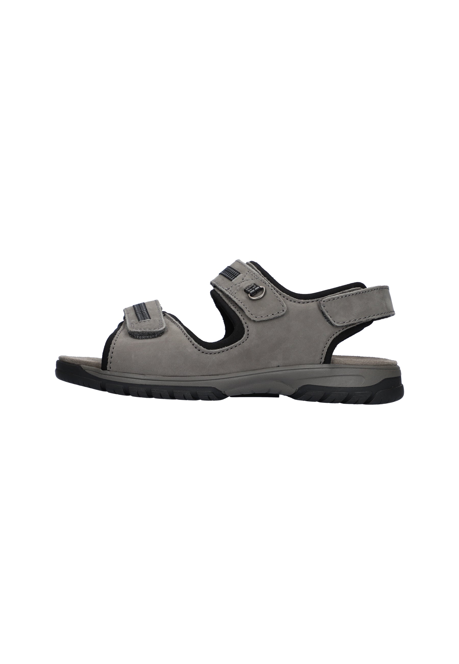 Herren Sandale Harald Grau Weite H 372002-100-007