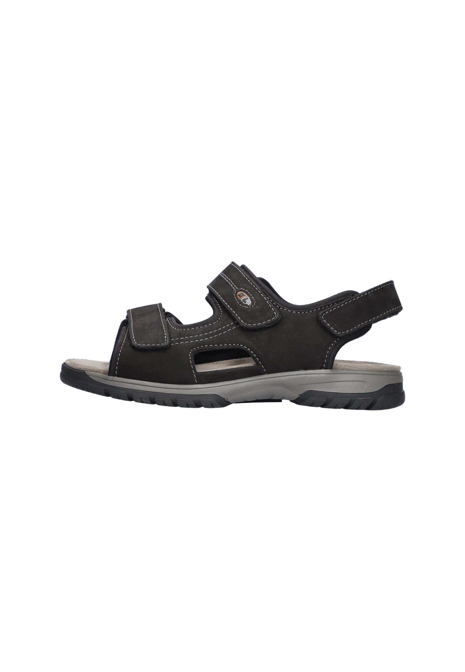 Herren Sandale Harald Schwarz Weite H 372001-100-001