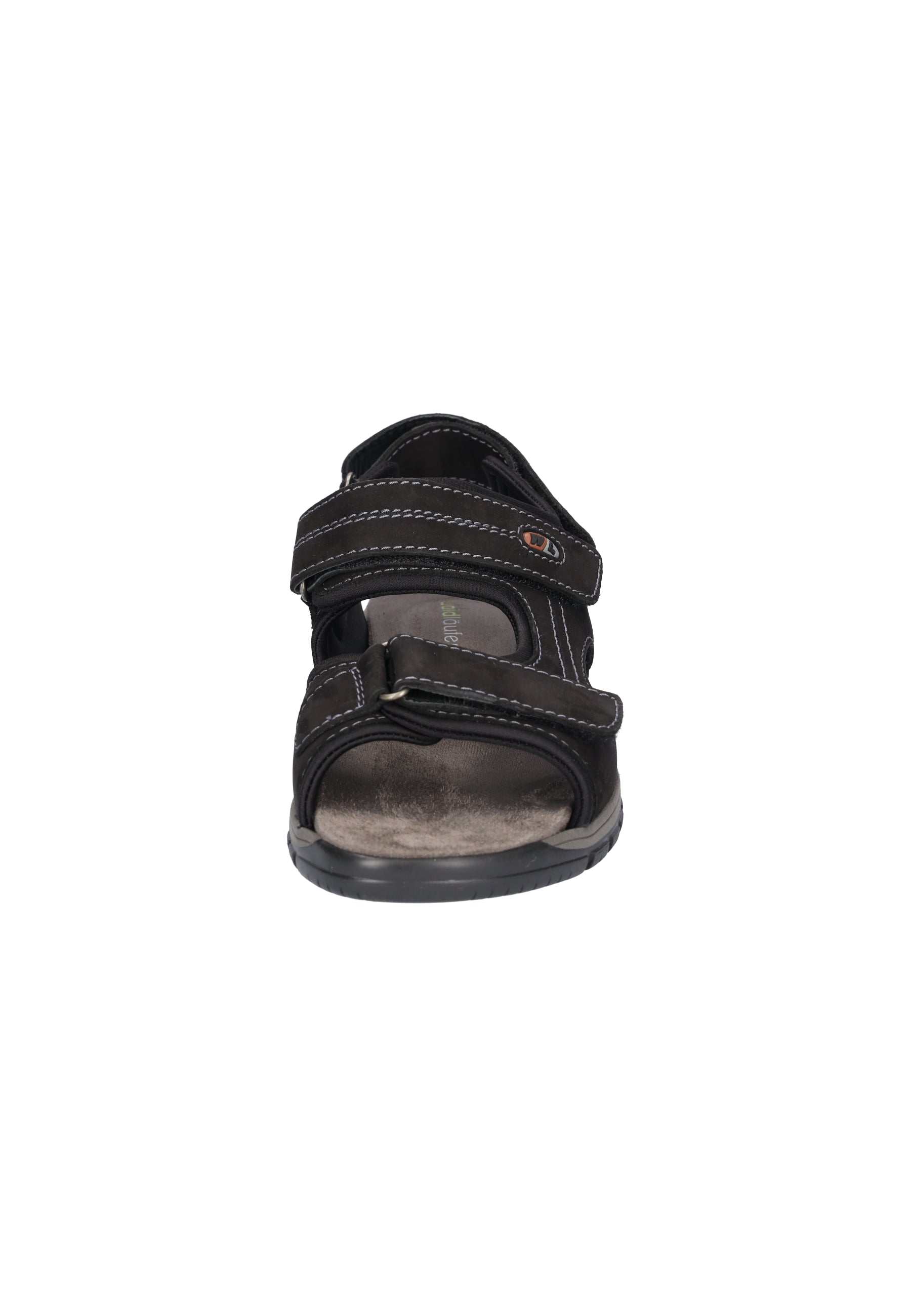Herren Sandale Harald Schwarz Weite H 372001-191-001 - Ansicht 3