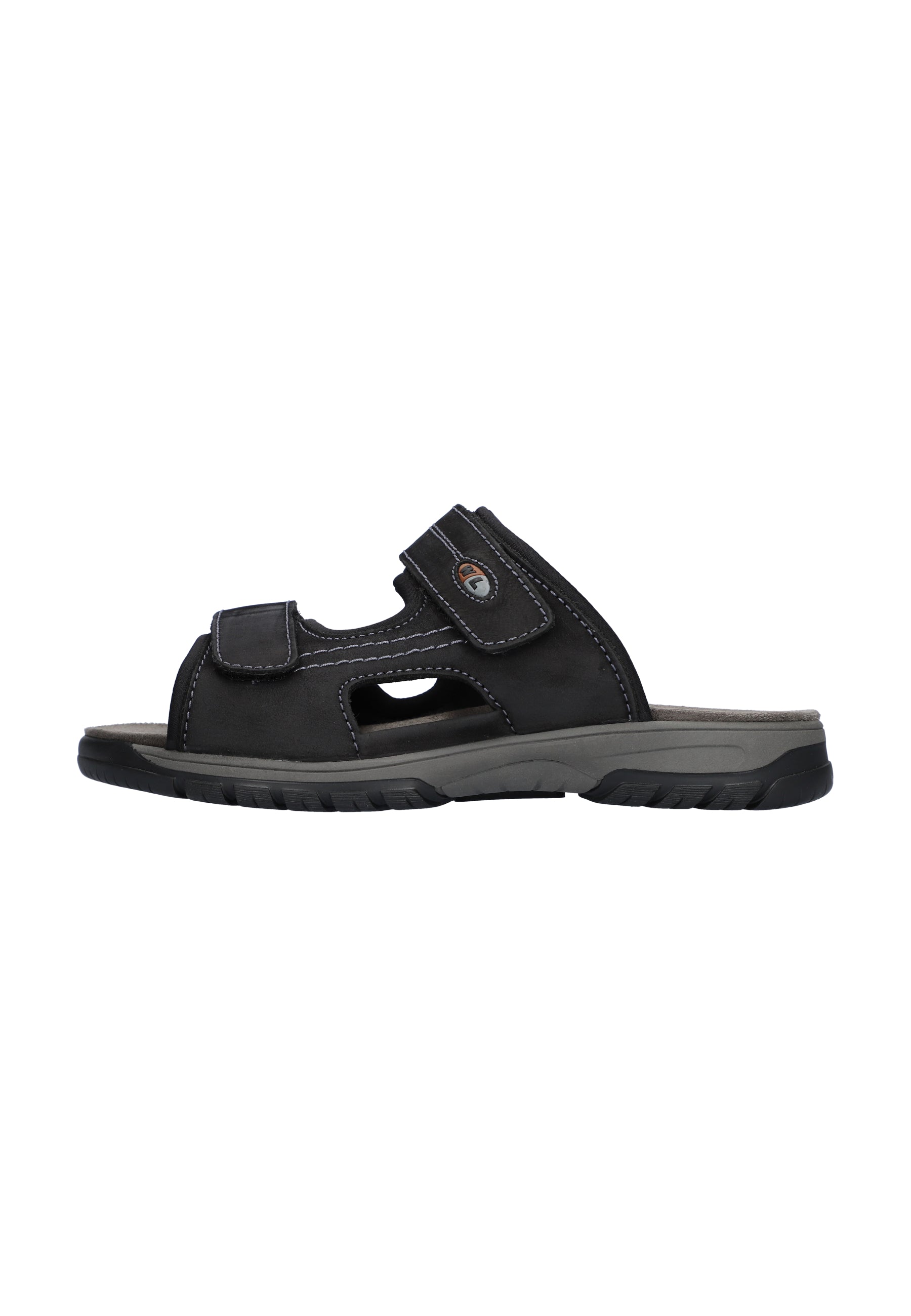 Herren Sandale Harald Schwarz Weite H 372501-191-001