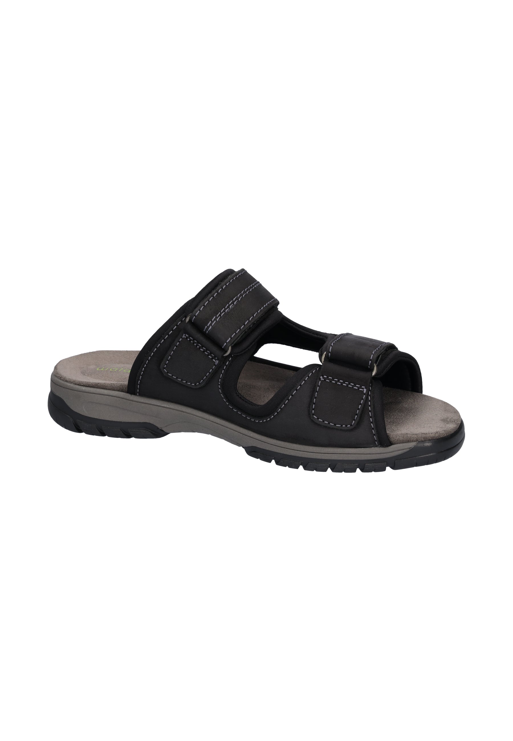 Herren Sandale Harald Schwarz Weite H 372501-191-001 - Ansicht 4